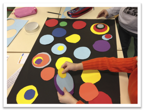 Arts plastiques autour de la galette avec Warhol et Delaunay