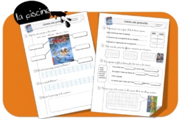 La piscine: Comme une grenouille.