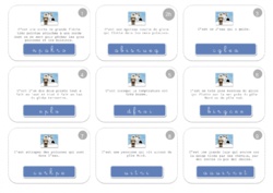 Mots croisés - Accueil - Rituel