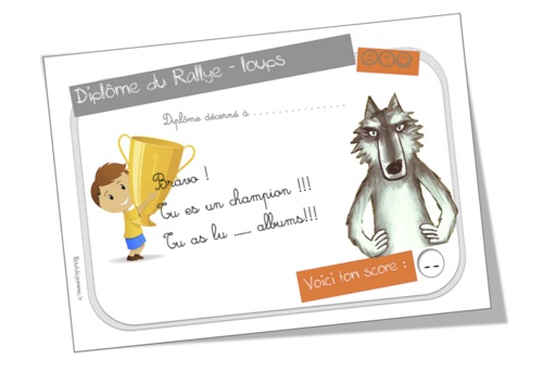 Diplomes pour les rallyes