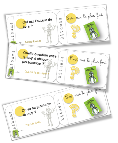 Cartes-albums: C'est moi le plus fort-Mario Ramos