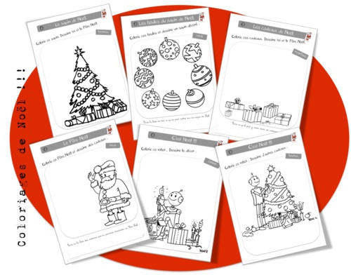 Coloriages de Noël