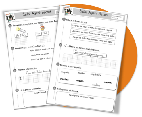 Lecture. Splat : détective privé CP et CE1