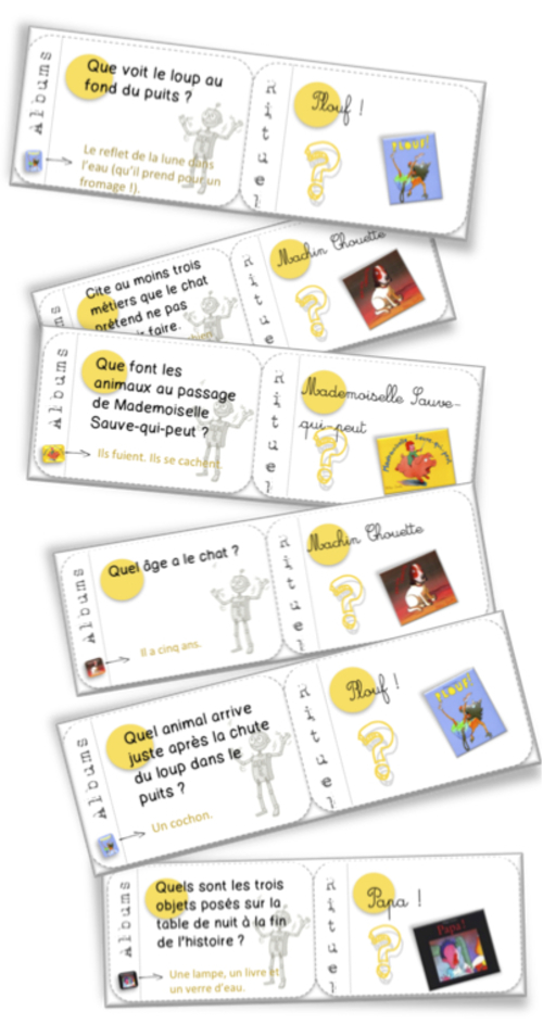 Cartes albums Philippe Corentin