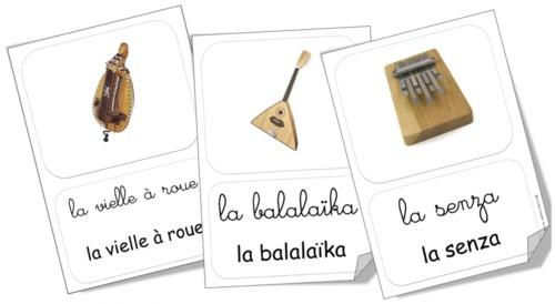 Les intruments du monde : Affichage