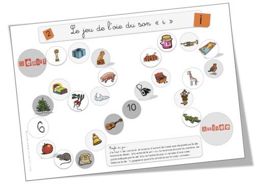 Jeu de l'oie APE - phono - CP-CE1