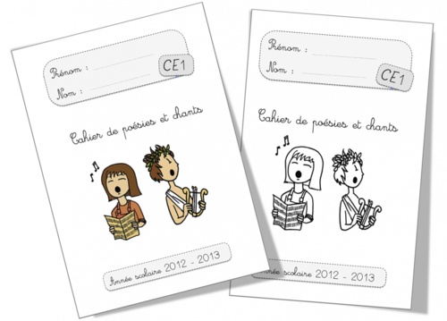 Pages de garde 2012-2013 CP et CE1