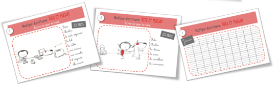 Rallye-écriture: Rita et Machin