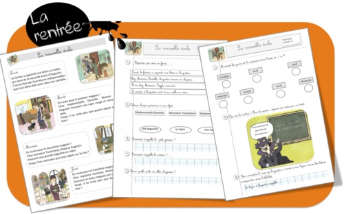 Textes et exercices sur la rentrée : CE1