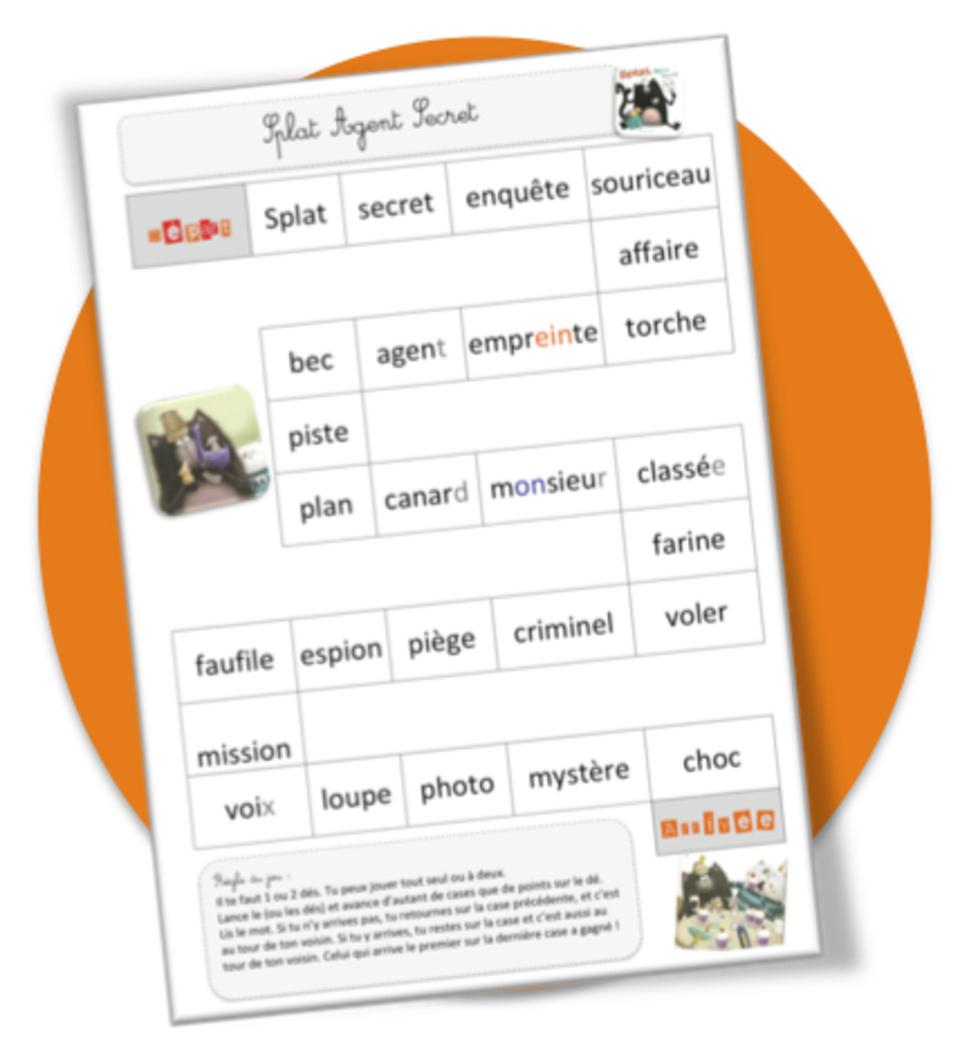 Lecture. Splat : détective privé CP et CE1