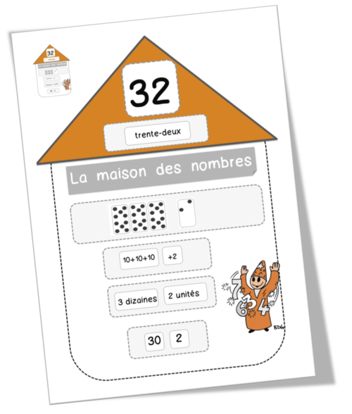 CE1: Maths: jeu de numération