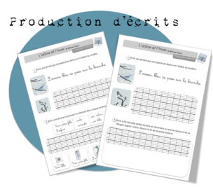 Production d'écrits : un arbre en hiver de M. Pigois