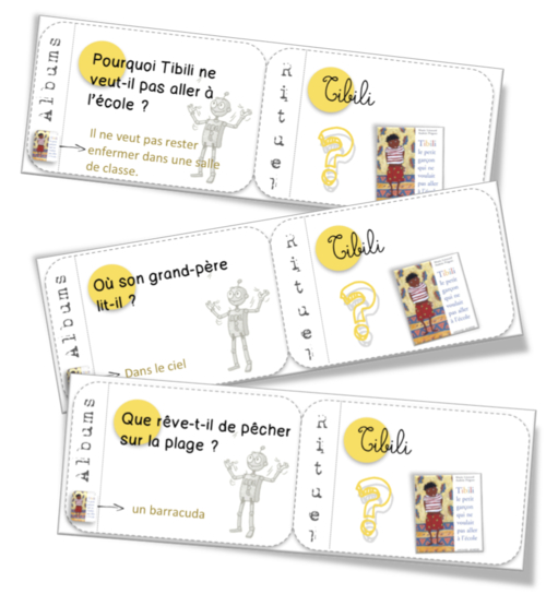 Cartes albums : Tibili