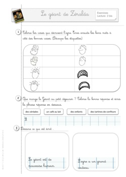 Le géant de Zéralda CE1