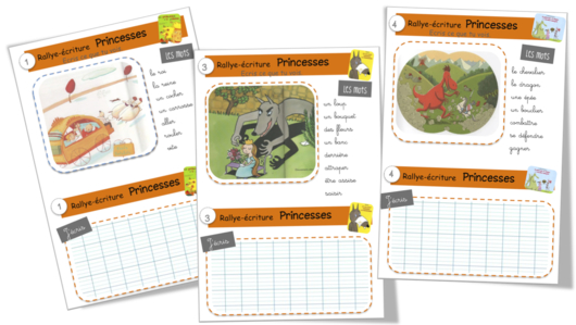 Rallye écriture "Princesses"