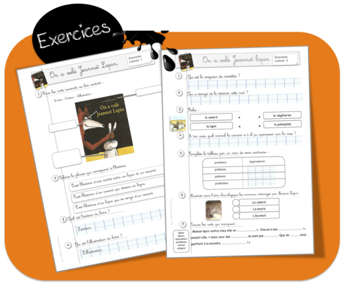 On a volé Jeannot Lapin de Claude Boujon