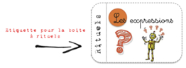 Les expressions : rituel du matin