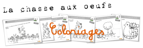 Coloriages et bricolages Oeufs de Pâques