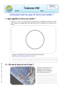 Sciences : Le Calendrier CM