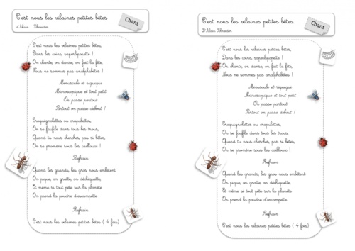 Chants CE1