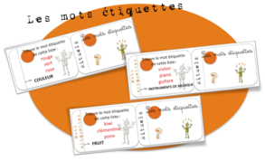 Cartes-rituels Vocabulaire
