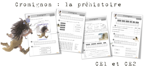 Cromignon : lecture suivie CE1 et CE2