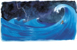 Le filou de la forêt d'oliver Jeffers - Rallye écriture sur un album.