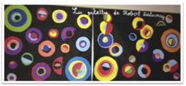 Arts plastiques autour de la galette avec Warhol et Delaunay