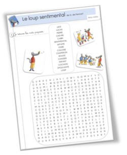 Lecture CE1 : le loup sentimental