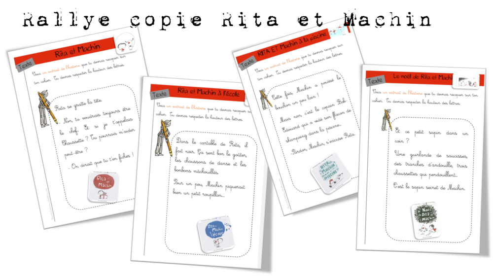 Rallye copie "Rita et Machin"