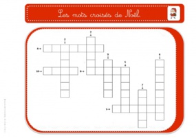 Mots croisés - Accueil - Rituel