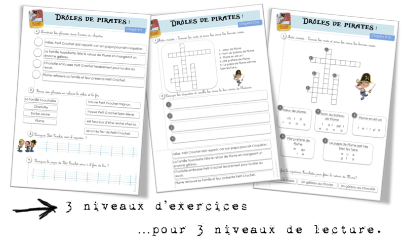 Lecture suivie : Plume Le Pirate