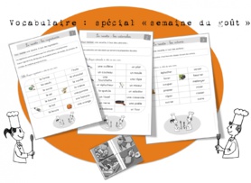 La recette dans tous ses états !!! Fiches vocabulaire