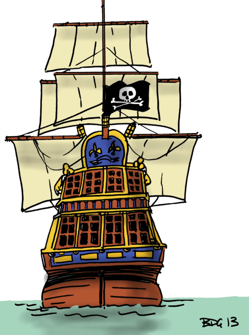 Rallye-jeux de pirates