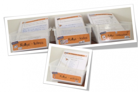 Etiquettes pour les boites des "rallyes-copie"