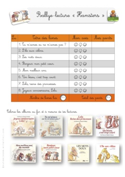 Rallye-lecture "Hamsters"