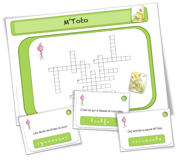 Mots croisés : M'toto