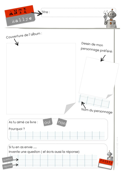 Fiches anti-rallye