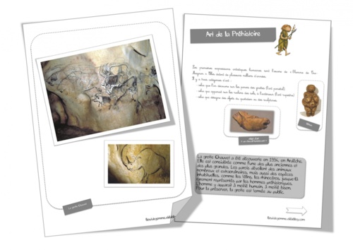 Fiche artiste: Art de la préhistoire