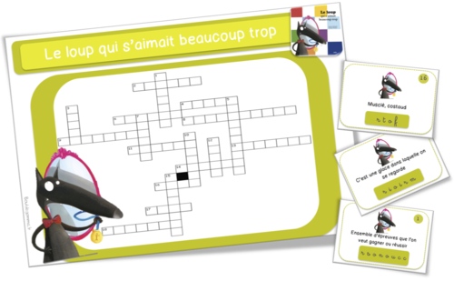 Mots croisés : Le loup qui