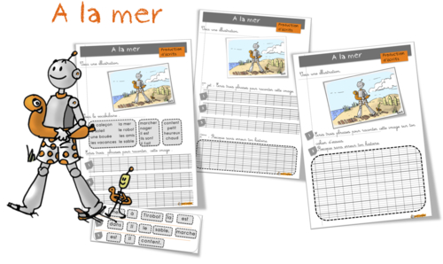 Production d'écrits : la piscine et la mer