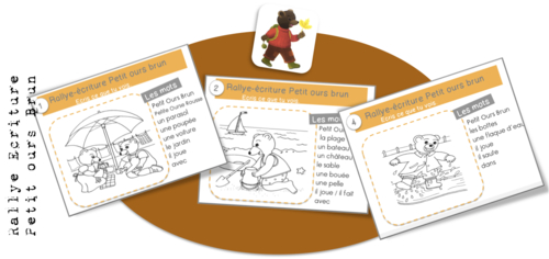 Rallye Ecriture: Petit ours Brun