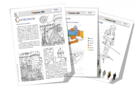 Histoire CM : Le château de Castelnaud