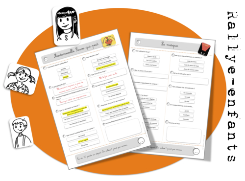 Rallye-lecture CE1: Rallye-enfants