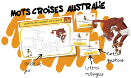 Mots croisés : La petite fille qui voulait voir le désert